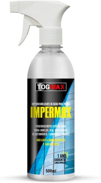 Impermeabilizante Impermax Togmax Repelente de Água Vidros 500ml