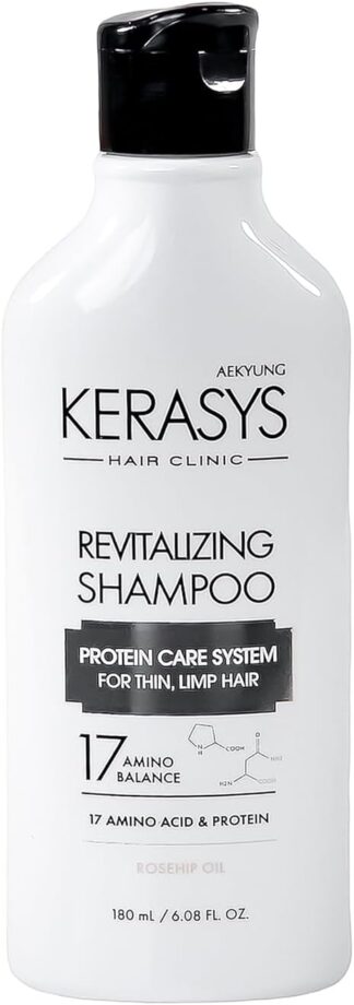 Shampoo Kerasys Revitalizing 180g para Cabelos Elásticos e Volumosos