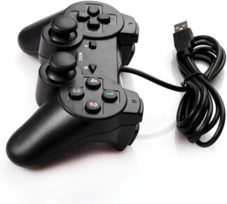 Controle Gamepad VC USB 2.0 com Fio para PC e Laptop Vibratório