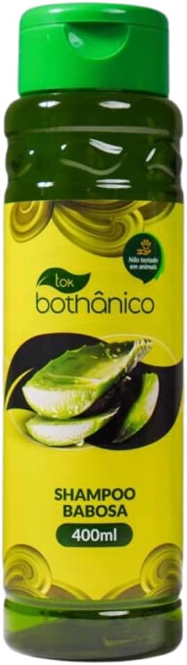 Shampoo Tok Bothanico 400ml Babosa Limpeza Suave e Natural
