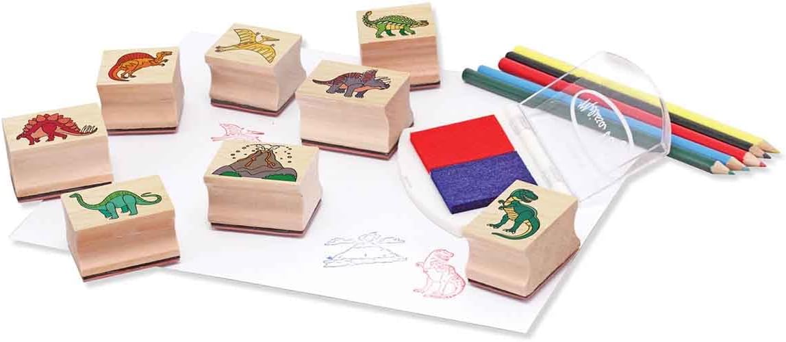 Set de Colorir Melissa & Doug Dinossauros com Carimbos Sunny 3 Set de Colorir Melissa & Doug Dinossauros com Carimbos Sunny - Imagem 3