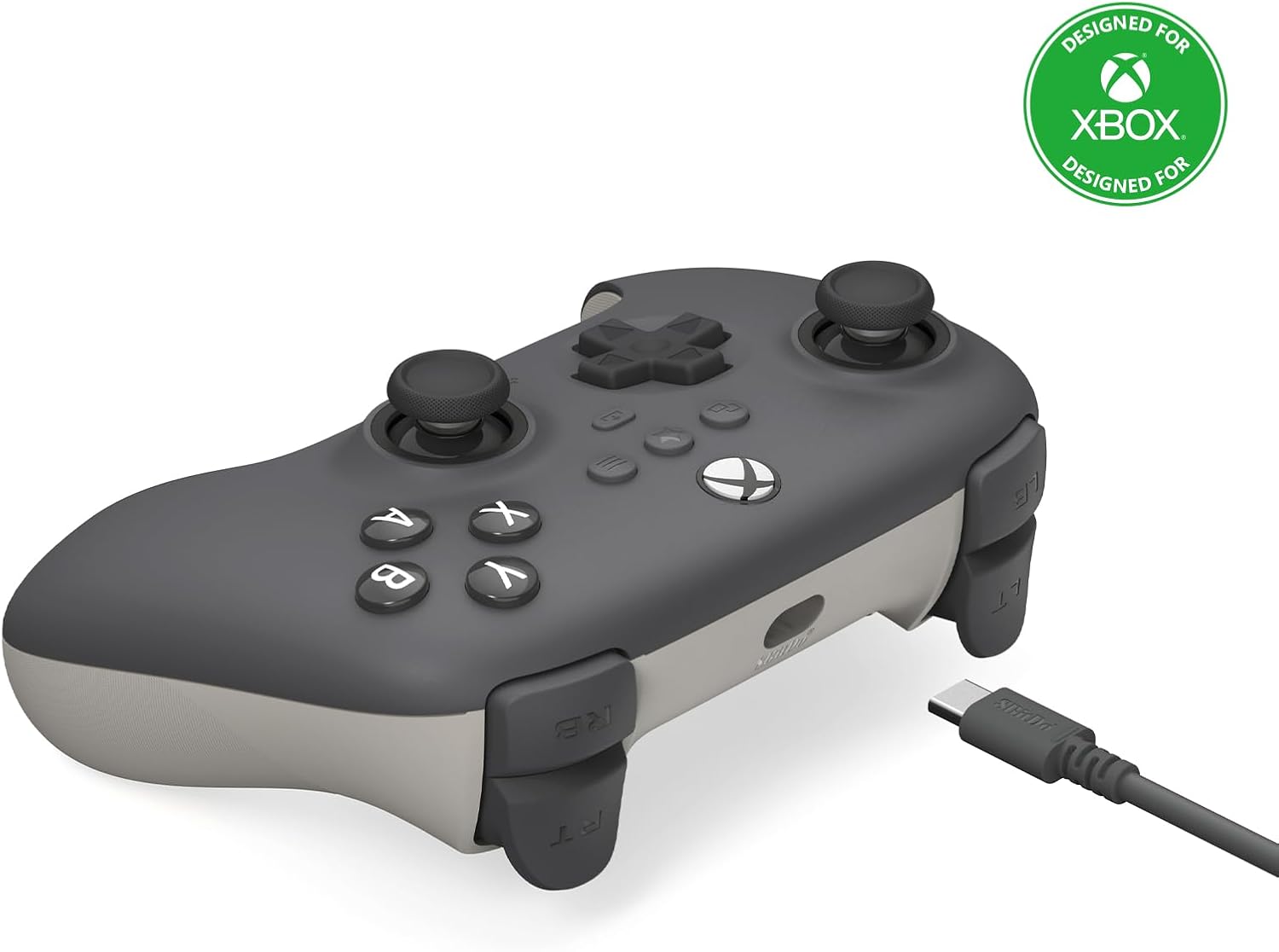 Controle 8BitDo Ultimate C Wired para Xbox e PC Cinza Escuro 2 Controle 8BitDo Ultimate C Wired para Xbox e PC Cinza Escuro - Imagem 2