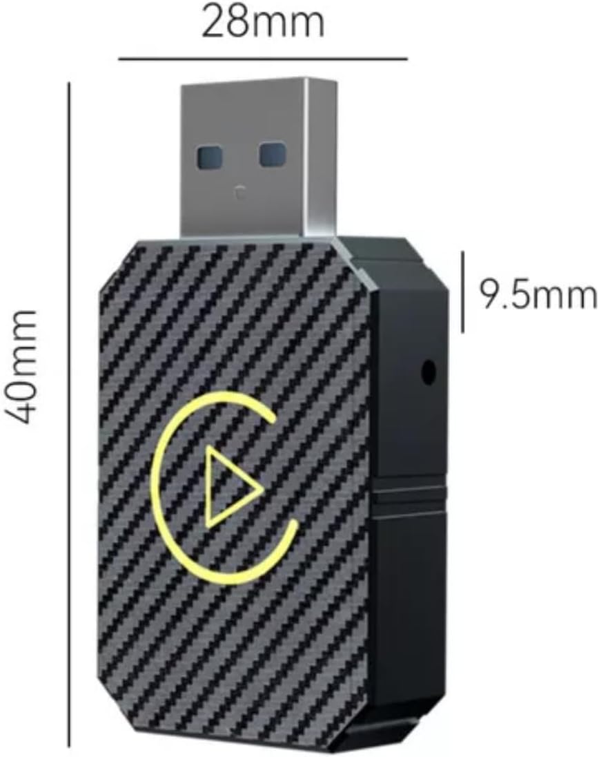 Adaptador CarPlay Android Auto Sem Fio Generico Carplay 2-em-1 7 Adaptador CarPlay Android Auto Sem Fio Generico Carplay 2-em-1 - Imagem 7