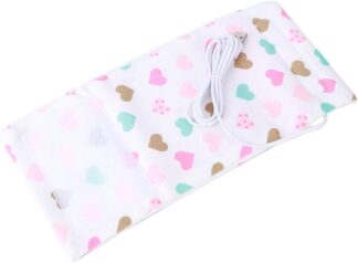 Aquecedor de Mamadeira Aqxreight Portátil USB Coração Infantil