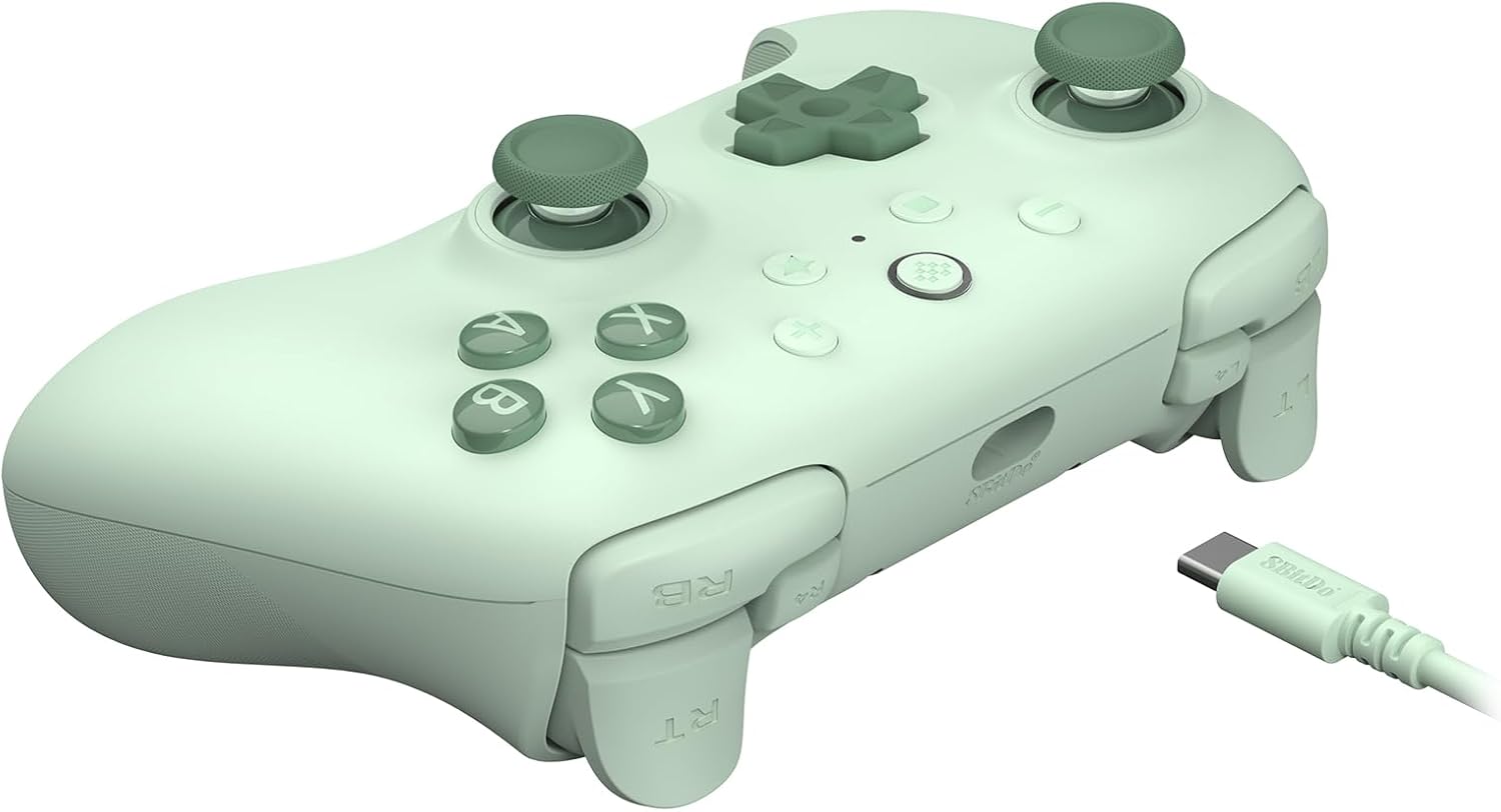 Controle 8BitDo Ultimate 2C Wired para PC e Android Verde 2 Controle 8BitDo Ultimate 2C Wired para PC e Android Verde - Imagem 2
