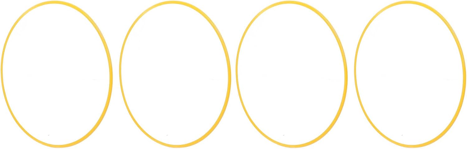 Protetor de Roda Acouto Acoutoirh1dtbggv 45cm Amarelo 4 Peças 4 Protetor de Roda Acouto Acoutoirh1dtbggv 45cm Amarelo 4 Peças - Imagem 4