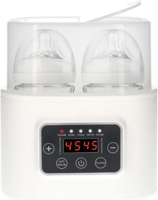 Aquecedor de Mamadeiras Zxcv 5 em 1 Digital para Bebês