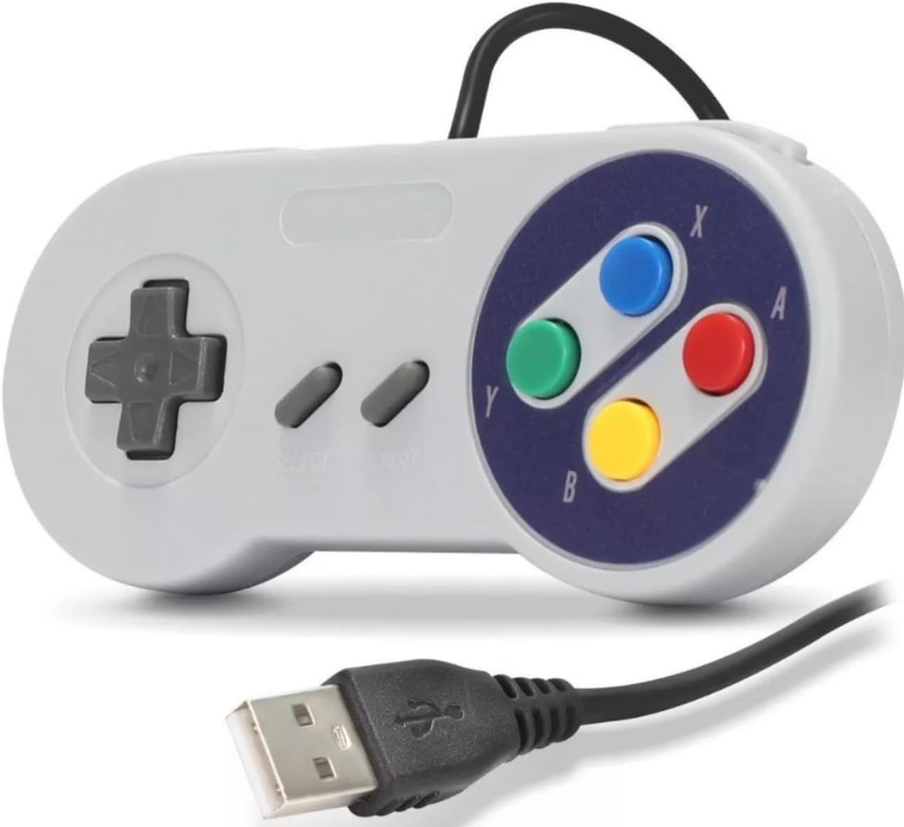 Controle Joystick USB Super Nintendo Retrô para PC e Notebook 5 Controle Joystick USB Super Nintendo Retrô para PC e Notebook - Imagem 5