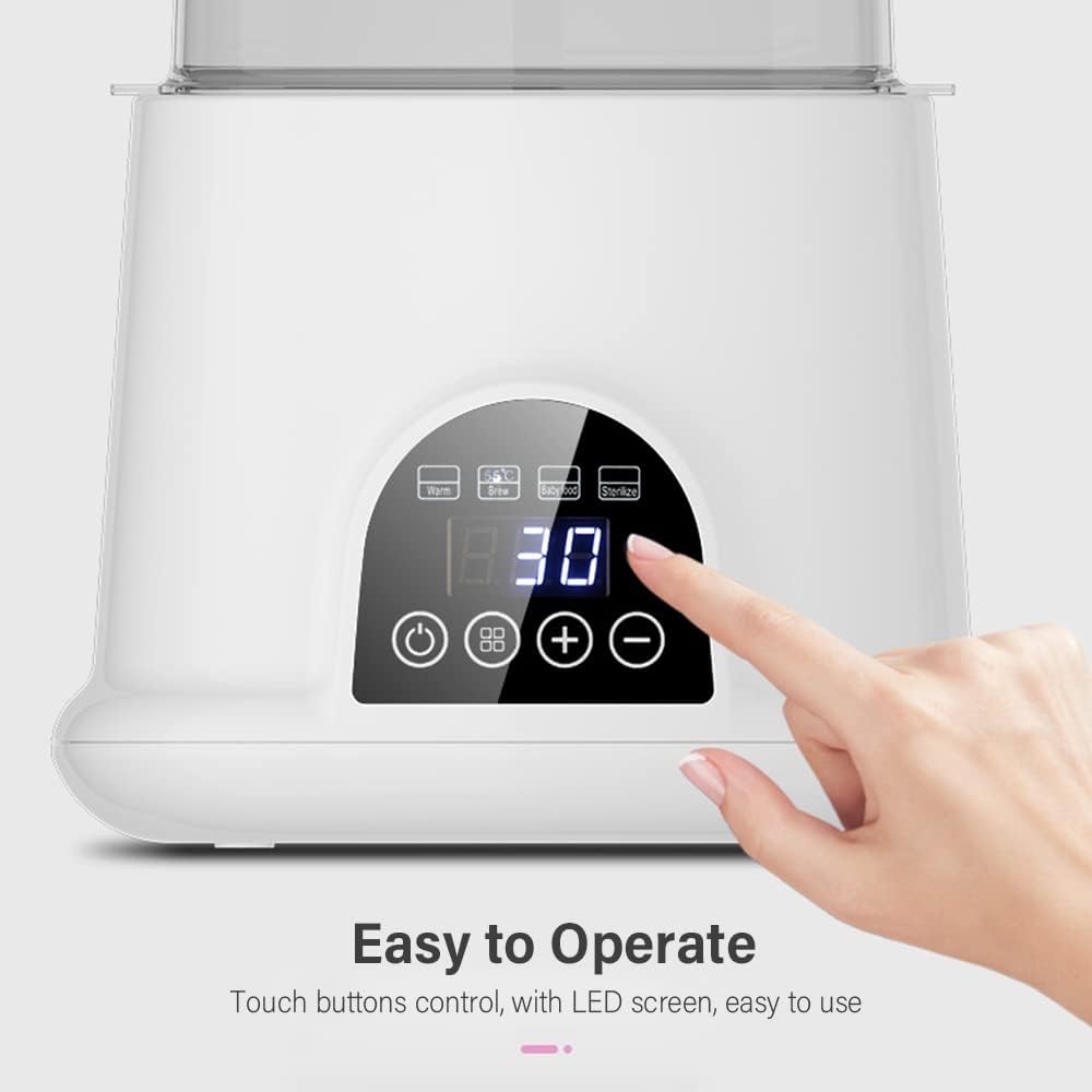 Aquecedor de Mamadeira Bozony Multifuncional com Esterilizador 6 Aquecedor de Mamadeira Bozony Multifuncional com Esterilizador - Imagem 6