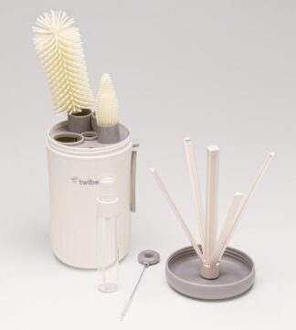 Kit Limpeza de Mamadeira Twibex BE26C com Estojo Portátil