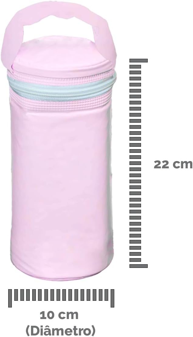 Porta Mamadeira Térmico Beniq Rosa Bebê Bolsa Térmica Bebê 7 Porta Mamadeira Térmico Beniq Rosa Bebê Bolsa Térmica Bebê - Imagem 7