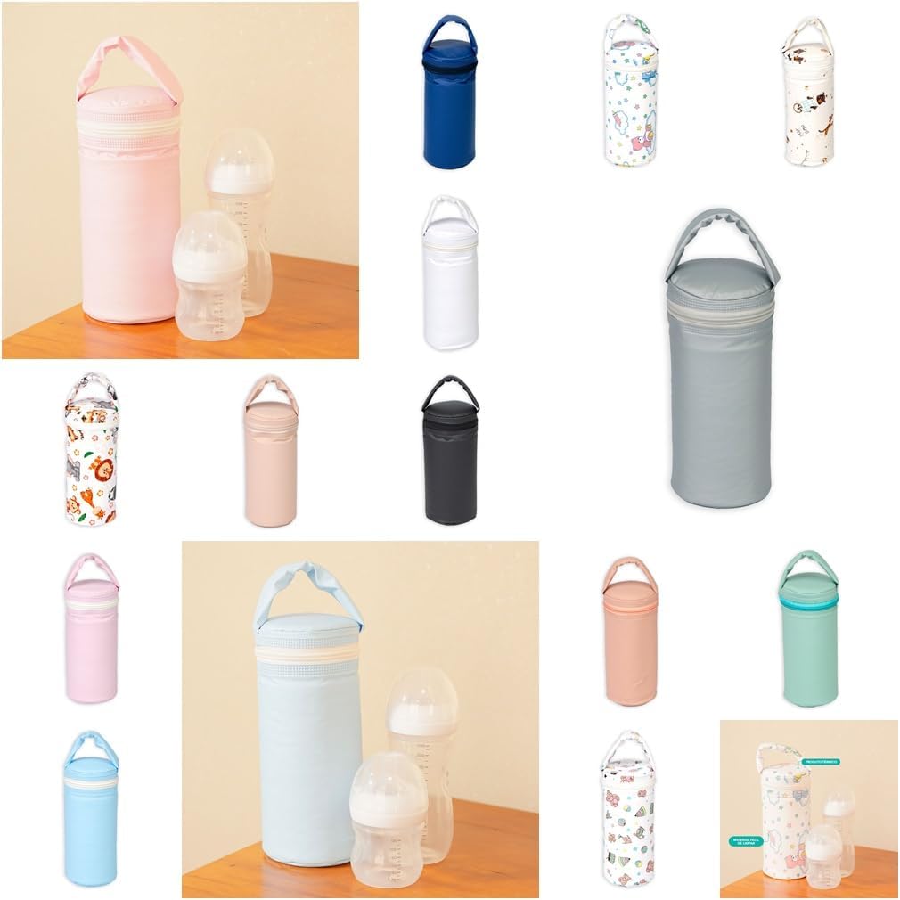 Porta Mamadeira Térmico Infantil Impermeável 1 Litro Safari 5 Porta Mamadeira Térmico Infantil Impermeável 1 Litro Safari - Imagem 5