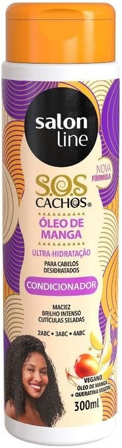 Condicionador Salon Line SOS Cachos Óleo de Manga 300ml 2 Condicionador Salon Line SOS Cachos Óleo de Manga 300ml - Imagem 2