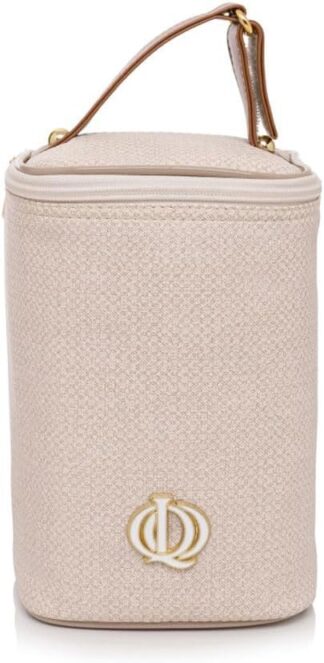 Porta Mamadeira Lequiqui Normandia Térmico para Bebê Bege