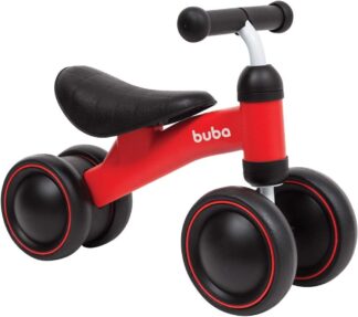 Bicicleta de Equilibrio Buba 4 Rodas para Coordenação Motora