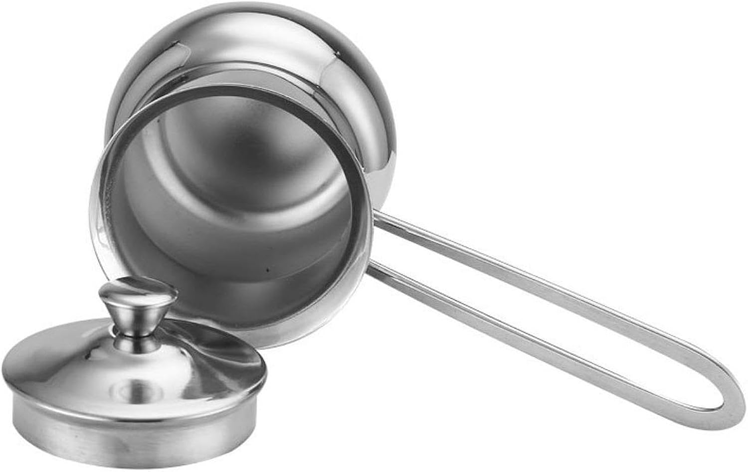 Cafeteira Turca KLKCMS Aço Inox 540ml para Café e Manteiga 5 Cafeteira Turca KLKCMS Aço Inox 540ml para Café e Manteiga - Imagem 5