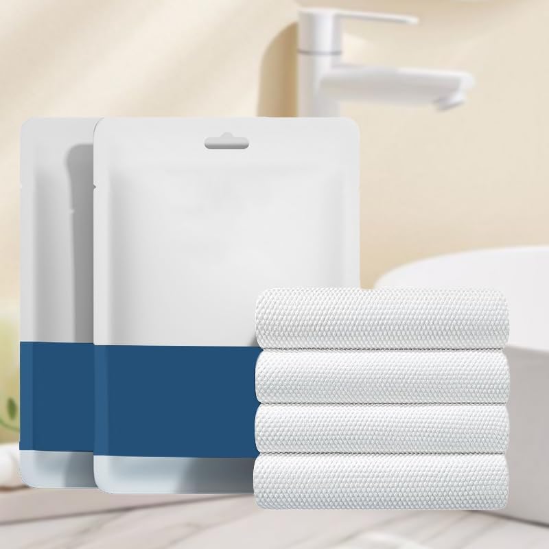Toalhas de Banho Compactas Kit com 2 Unidades para Viagens 2 Toalhas de Banho Compactas Kit com 2 Unidades para Viagens - Imagem 2