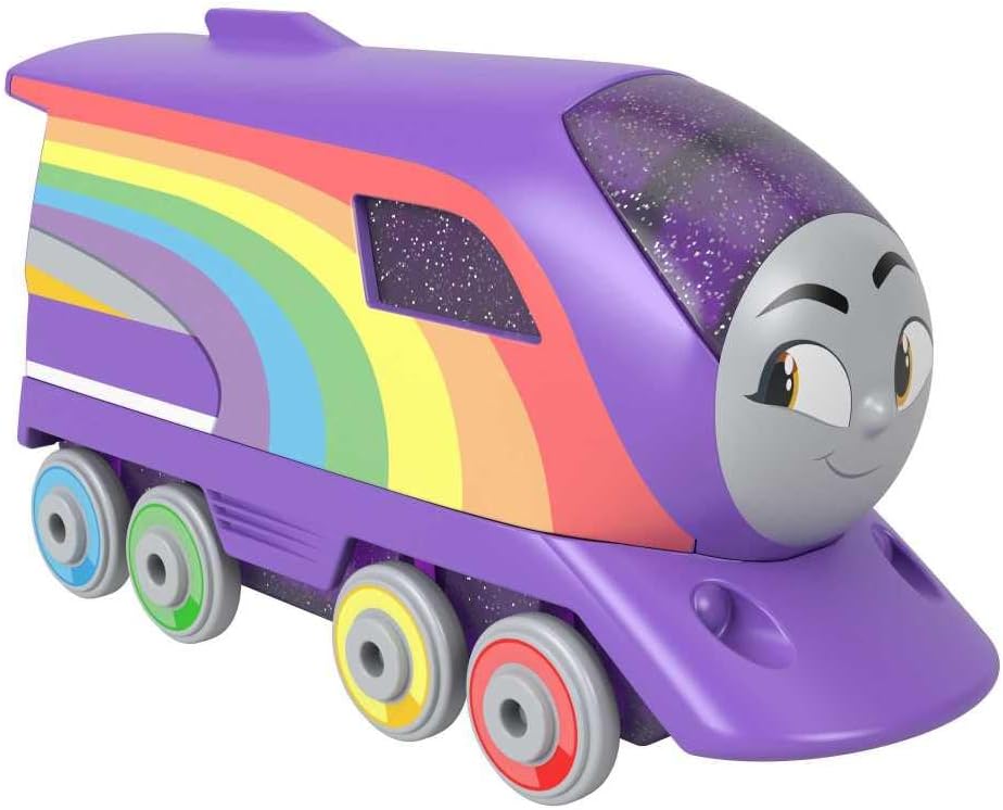 Trem Thomas e Friends Fisher-Price Metalizado de Brinquedo 4 Trem Thomas e Friends Fisher-Price Metalizado de Brinquedo - Imagem 4