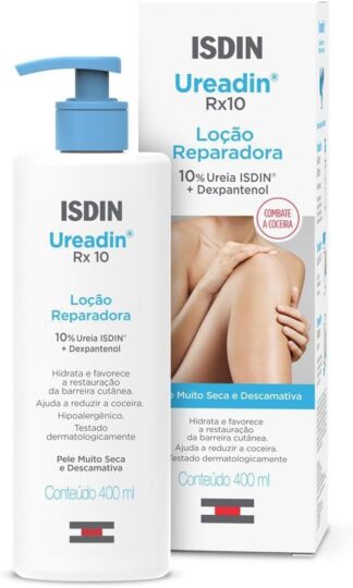 Loção Hidratante Corporal ISDIN Ureadin Rx10 para Pele Seca