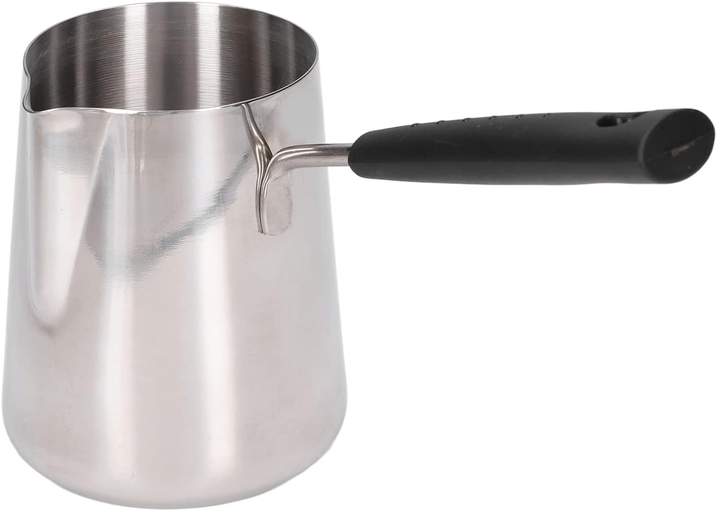 Cafeteira Turca Tomotato Aço Inox 600ml para Café e Leite 7 Cafeteira Turca Tomotato Aço Inox 600ml para Café e Leite - Imagem 7