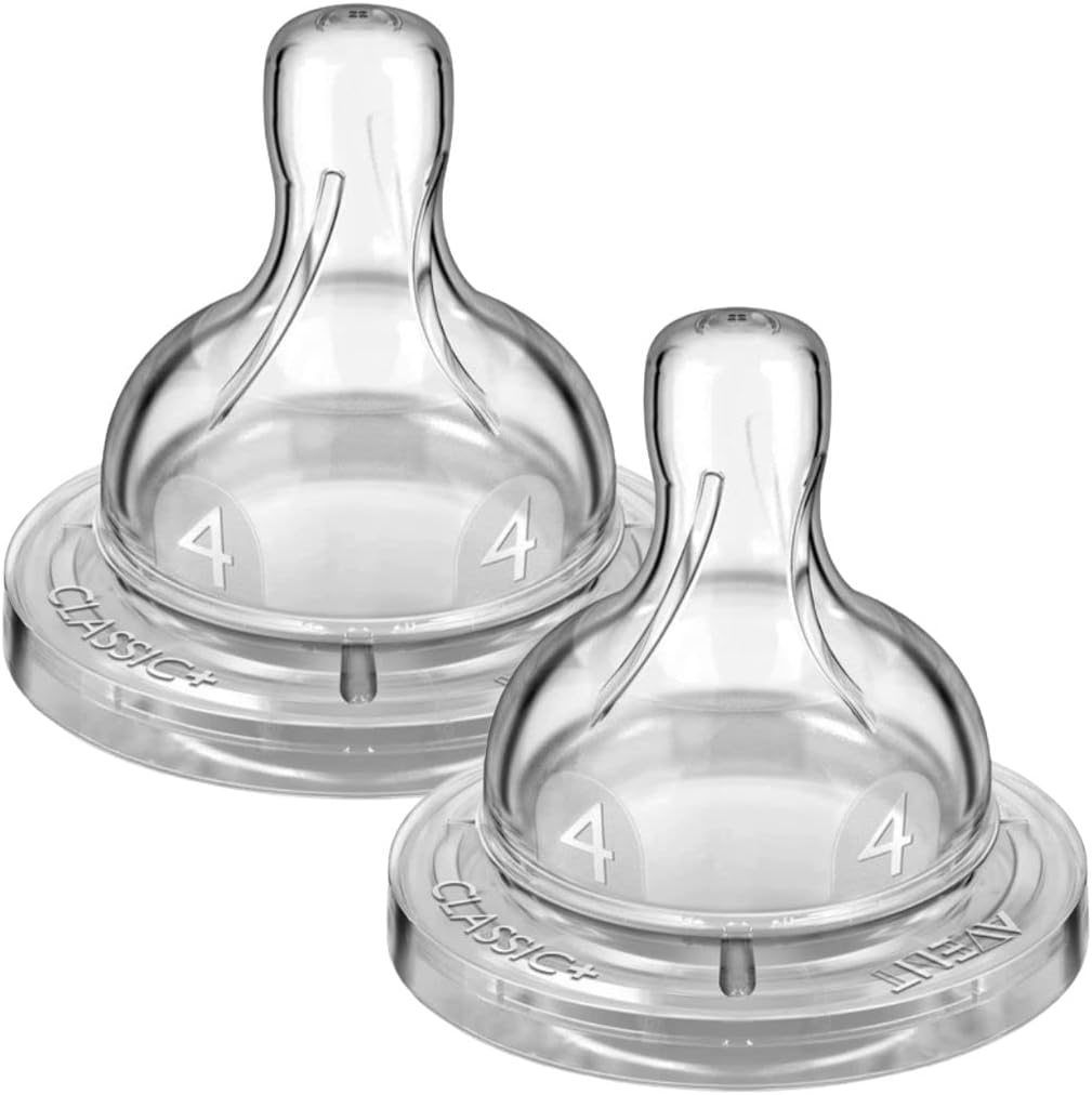 Bico de Mamadeira Avent Clássica Anti Colica N4 6 Meses 2 Un 3 Bico de Mamadeira Avent Clássica Anti Colica N4 6 Meses 2 Un - Imagem 3
