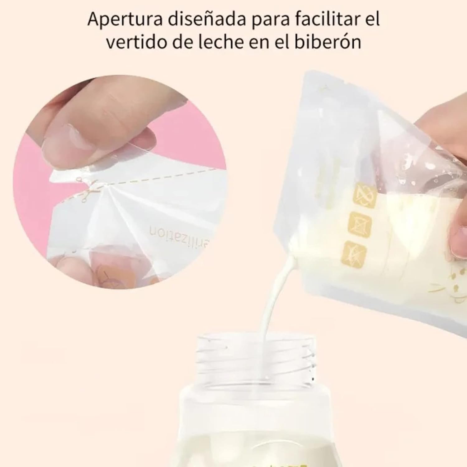 Saco de Armazenamento de Leite Materno 220ml 30 Unidades 3 Saco de Armazenamento de Leite Materno 220ml 30 Unidades - Imagem 3