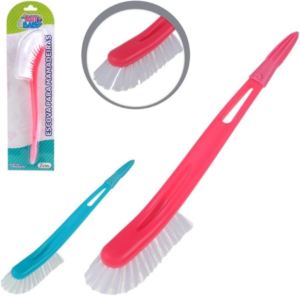 Escova para Mamadeira 28 cm com Cerdas Macias para Limpeza 4 Escova para Mamadeira 28 cm com Cerdas Macias para Limpeza - Imagem 4