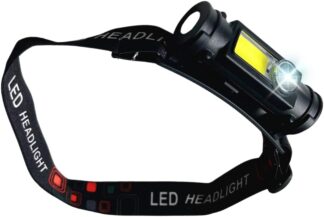 Lanterna de Cabeça LED T6 Genérico 001 Recarregável Potente