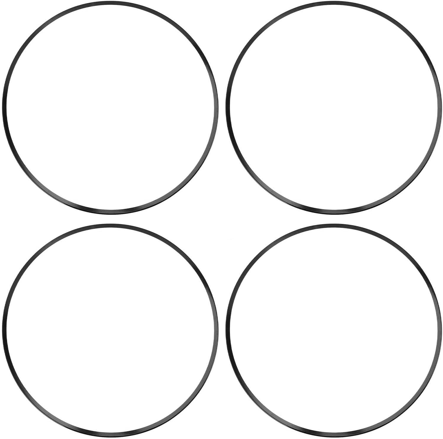 Anel Protetor de Aro Roda Acouto 16 Polegadas Proteção Preta 6 Anel Protetor de Aro Roda Acouto 16 Polegadas Proteção Preta - Imagem 6