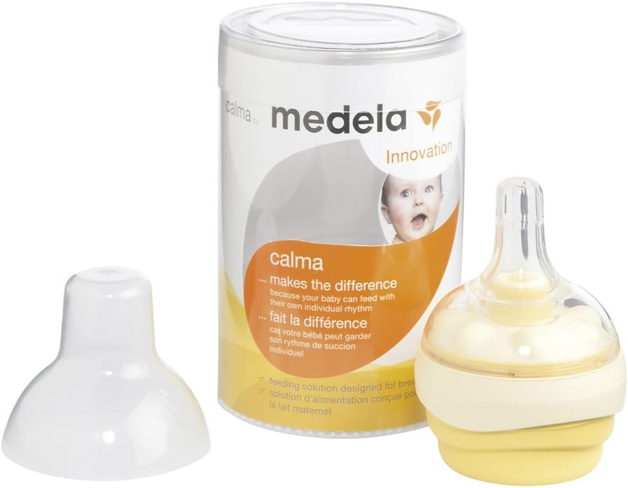 Bico de Mamadeira Medela Calma Sistema de Alimentação Ventilado 8 Bico de Mamadeira Medela Calma Sistema de Alimentação Ventilado - Imagem 8
