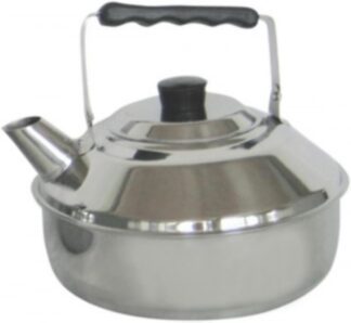 Chaleira Inox Genérico 2,5 Litros Cabo Antiquecimento Compacta