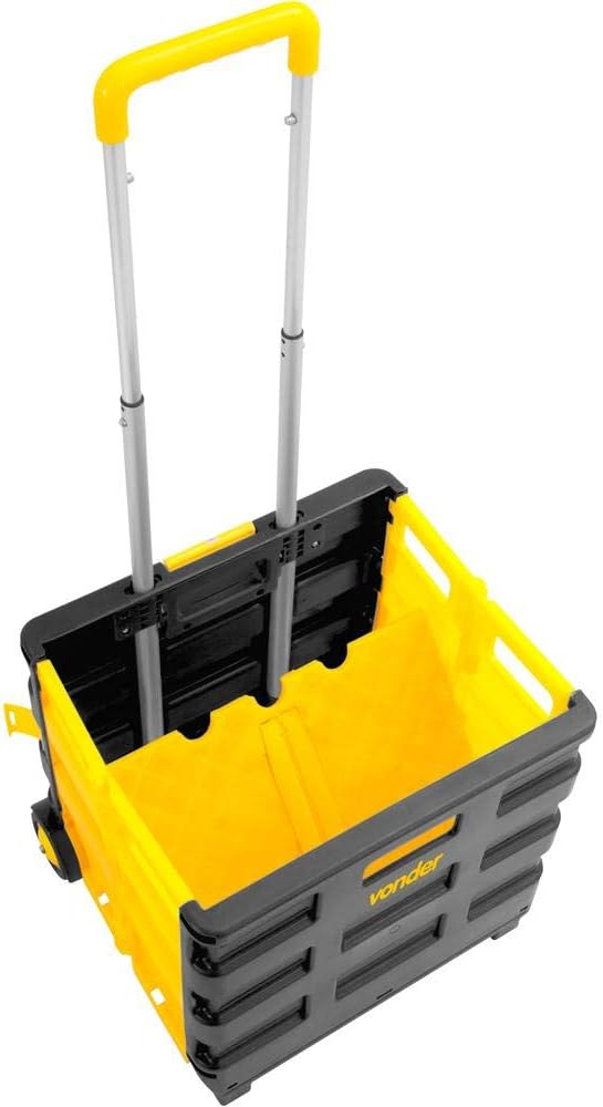 Caixa Plástica Vonder com Rodas para Ferramentas e Acessórios 8 Caixa Plástica Vonder com Rodas para Ferramentas e Acessórios - Imagem 8