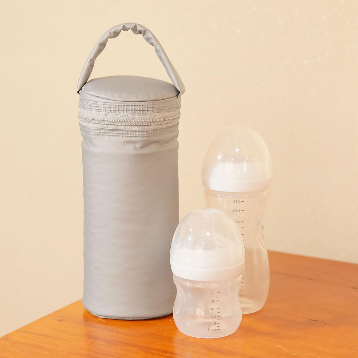 Porta Mamadeira Térmico Impermeável 1 Litro para Bebê Azul 2 Porta Mamadeira Térmico Impermeável 1 Litro para Bebê Azul - Imagem 2