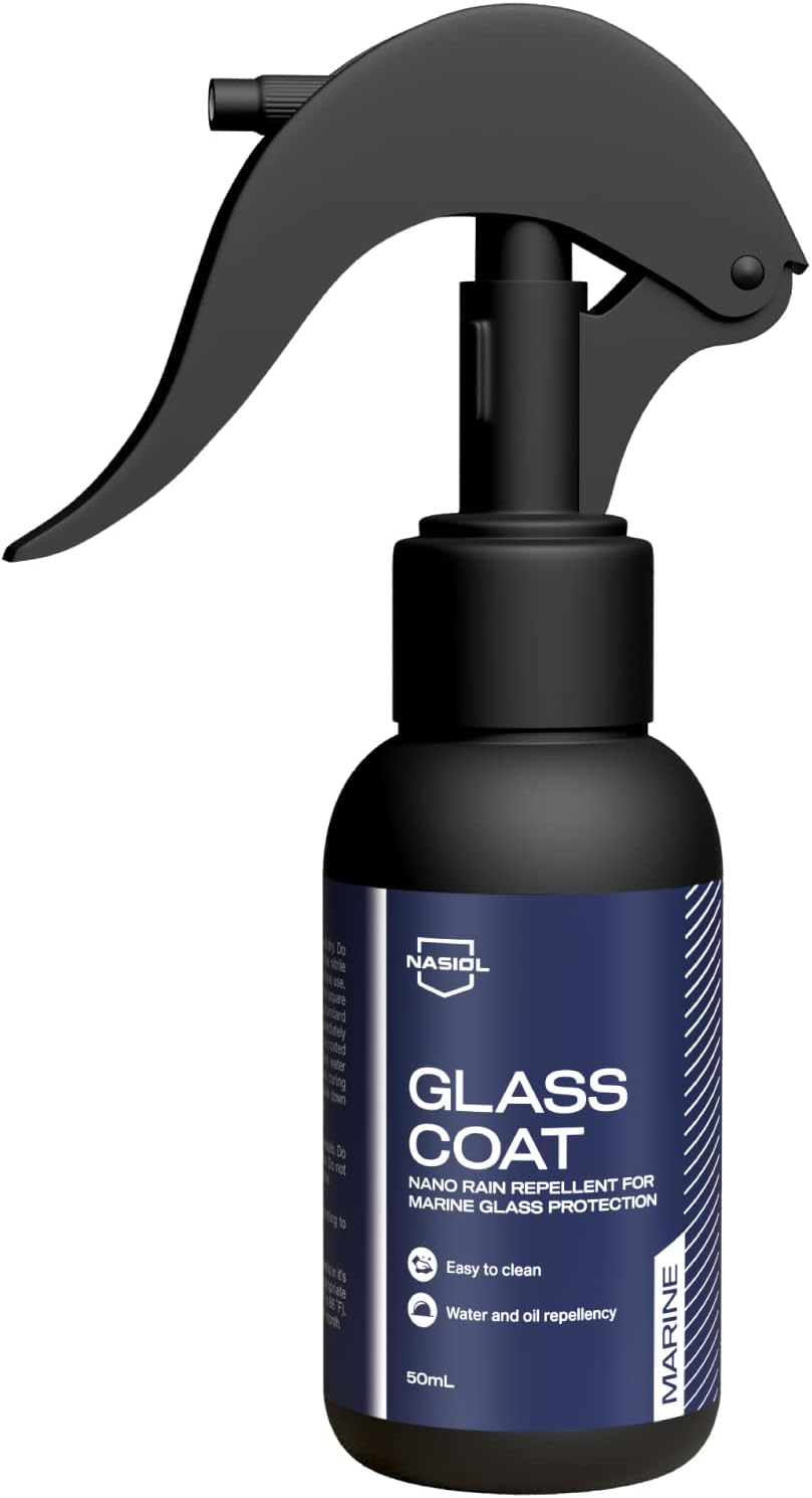 Repelente de Chuva para Vidro Marinho Nasiol GlassCoat 50ml 1 Repelente de Chuva para Vidro Marinho Nasiol GlassCoat 50ml