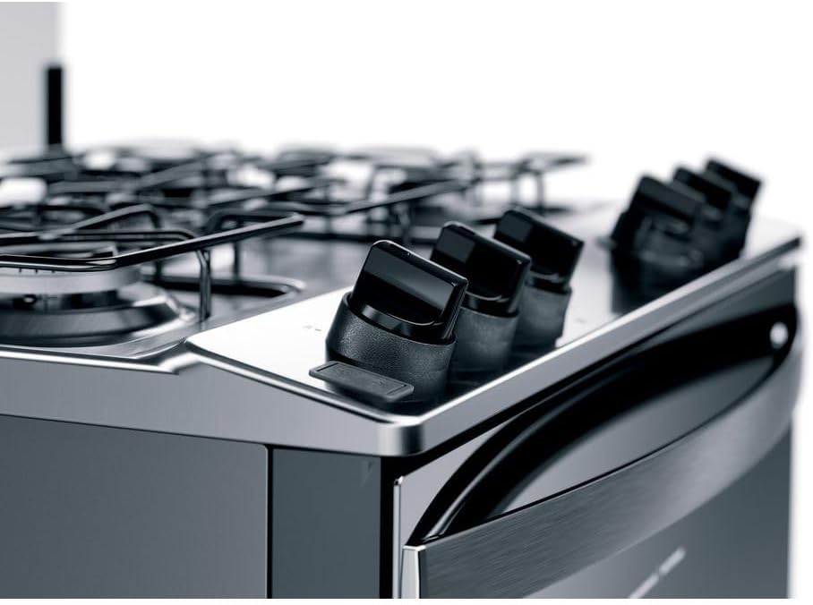 Fogão Brastemp 5 Bocas Inox com Acendimento Automático Bivolt 7 Fogão Brastemp 5 Bocas Inox com Acendimento Automático Bivolt - Imagem 7