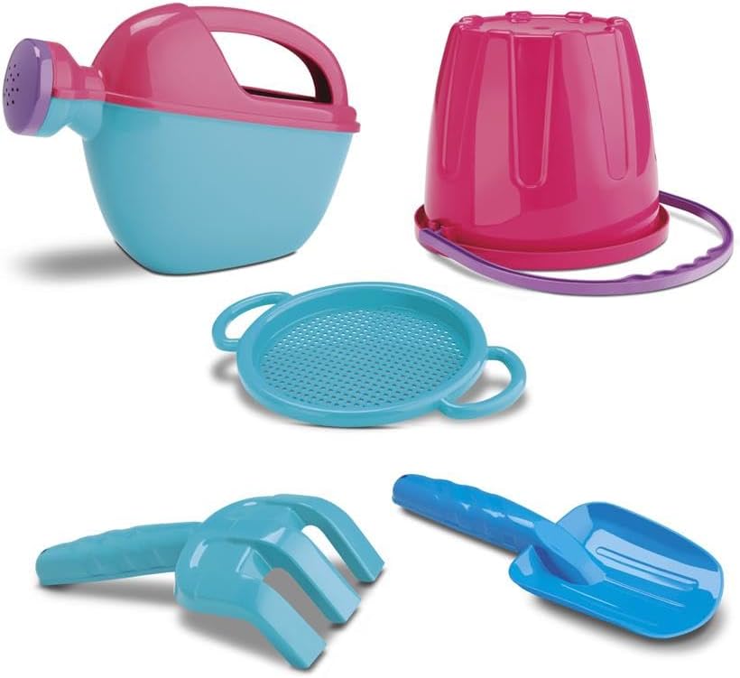Carriola Divertoys Praia Pink com Acessórios de Brinquedo 4 Carriola Divertoys Praia Pink com Acessórios de Brinquedo - Imagem 4