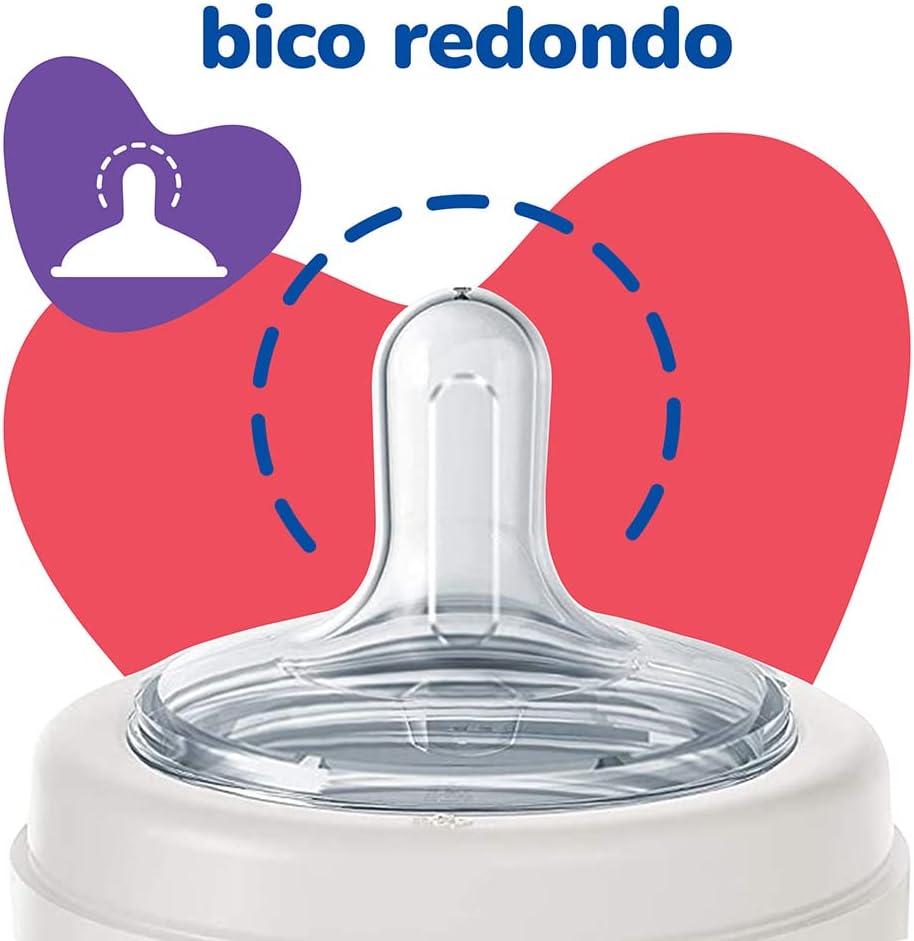 Mamadeira Lillo Super Evolution Divertida 300ml Azul Anticólico 3 Mamadeira Lillo Super Evolution Divertida 300ml Azul Anticólico - Imagem 3