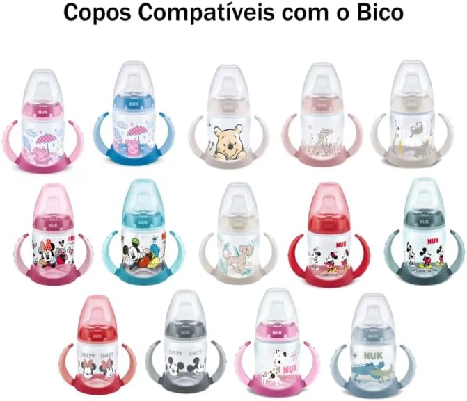 Kit 3 Bicos de Silicone para Copo de Treinamento Antivazamento 6 Kit 3 Bicos de Silicone para Copo de Treinamento Antivazamento - Imagem 6