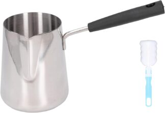 Cafeteira Turca Tomotato Aço Inox 600ml para Café e Leite