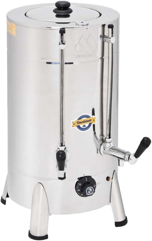 Cafeteira Marchesoni CF.2.401 Inox Profissional 2 Torneiras 1 Cafeteira Marchesoni CF.2.401 Inox Profissional 2 Torneiras