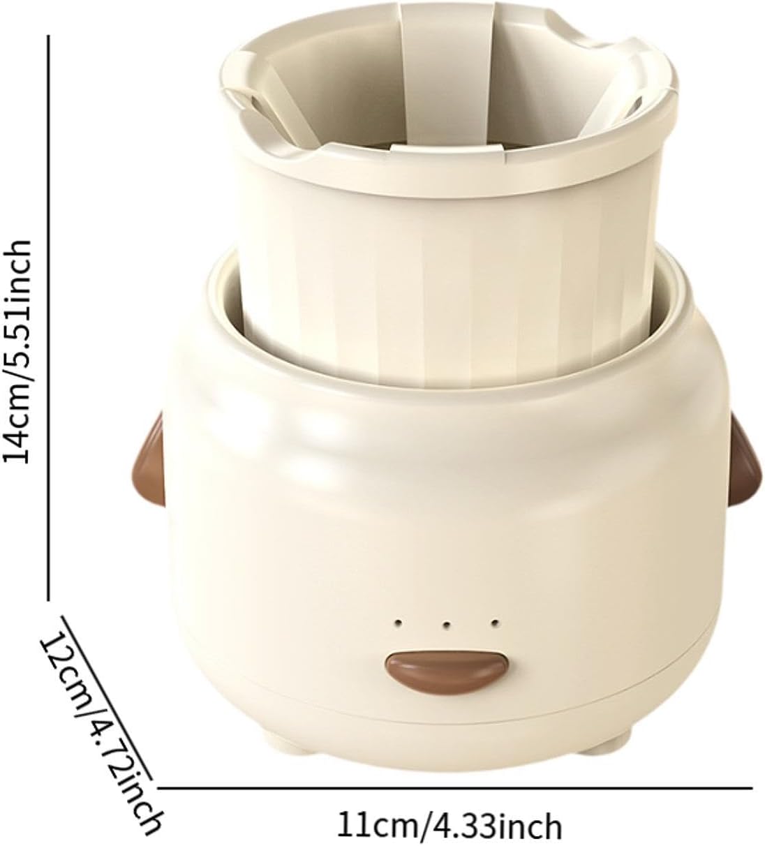 Misturador de Leite Kokiya Automático Portátil USB Ajustável 2 Misturador de Leite Kokiya Automático Portátil USB Ajustável - Imagem 2