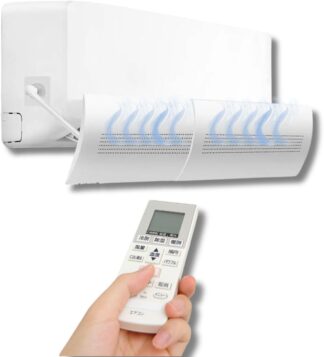 Defletor de Ar Genérico Modelo Ajustável para Ar Condicionado Split