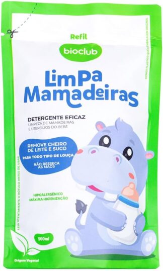 Refil Lava Mamadeiras BioClub 01 Detergente para Higienização