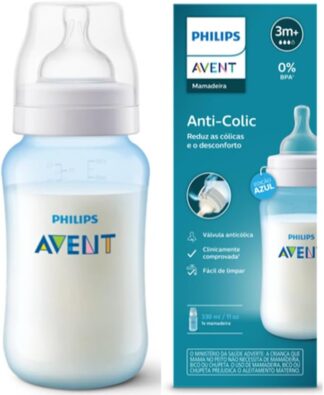 Mamadeira Philips Avent Anti-Colic 330ml Azul Anticólica