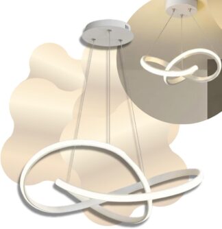 Luminária de Teto LED Genérico LN-0059 Moderna Branca Minimalista