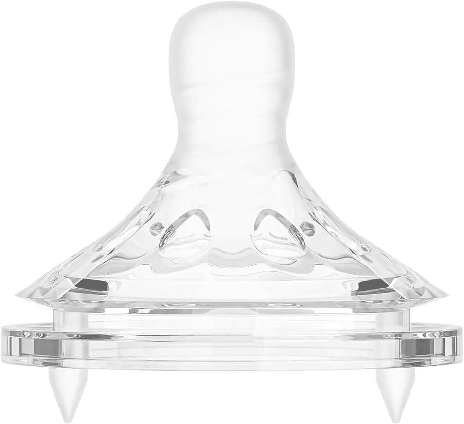 Bico para Mamadeira Buba Easy Flow Anticólica Fluxo 4 Silicone 2 Bico para Mamadeira Buba Easy Flow Anticólica Fluxo 4 Silicone - Imagem 2