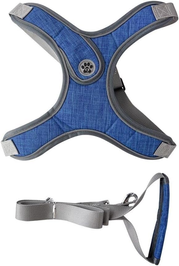Coleira Peitoral para Cachorro Fluffie 2223 Ajustável com Guia P 3 Coleira Peitoral para Cachorro Fluffie 2223 Ajustável com Guia P - Imagem 3