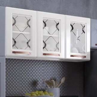 Armário de Cozinha Aéreo Telasul Mirage New 3 Portas Branco