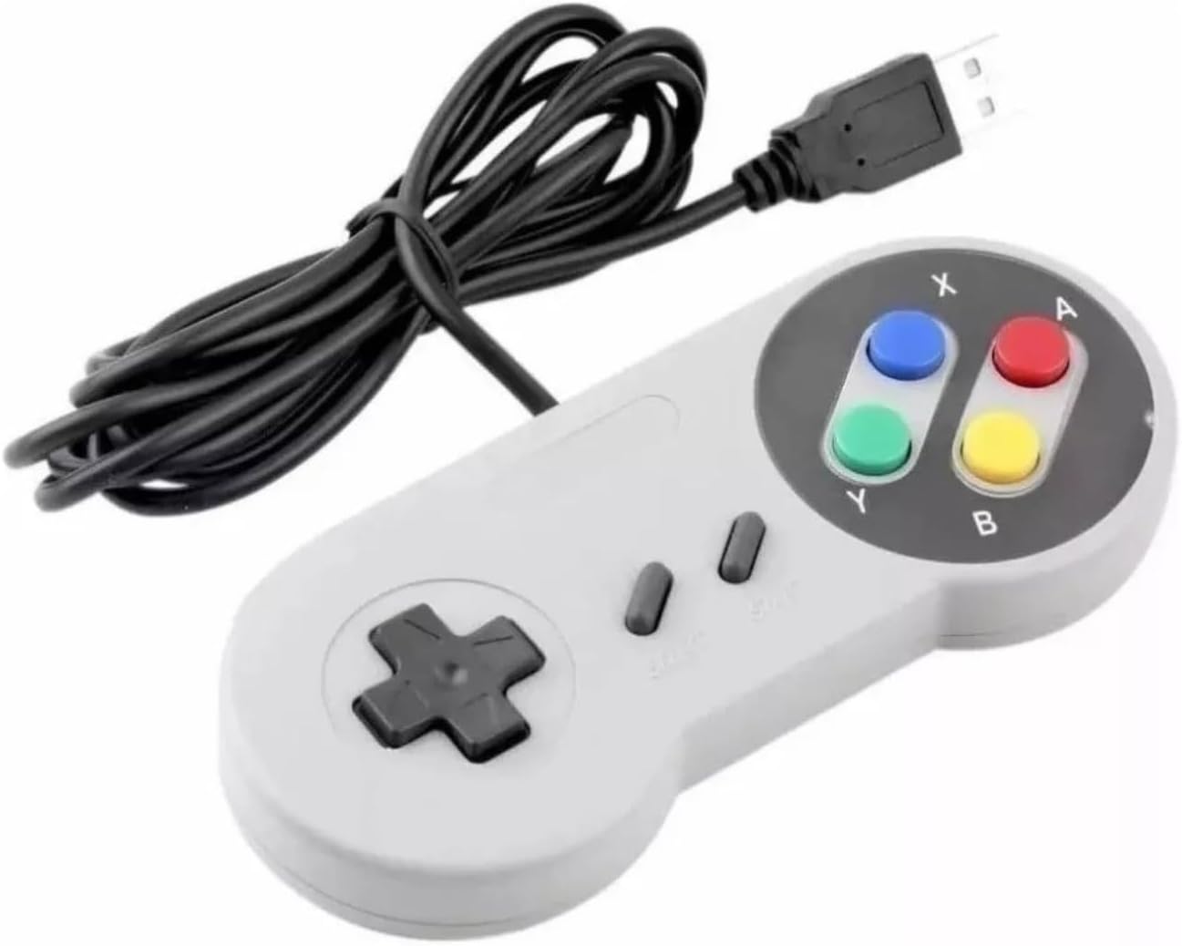 Controle Joystick USB Super Nintendo Retrô para PC e Notebook 1 Controle Joystick USB Super Nintendo Retrô para PC e Notebook