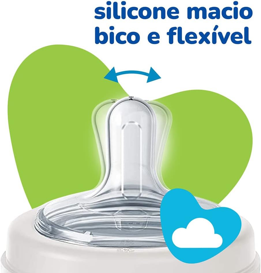 Mamadeira Lillo Super Evolution Divertida 300ml Azul Anticólico 4 Mamadeira Lillo Super Evolution Divertida 300ml Azul Anticólico - Imagem 4